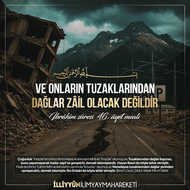 Kuranı Kerim-Ayetler-İbrahim Sûresi 46