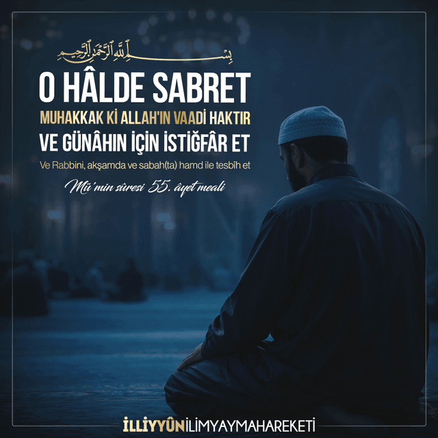 Kuranı kerim-Ayetler-Mü'min Sûresi 55